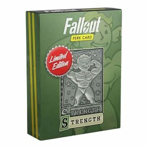 Fanattik Fallout Limited Edition Perk Card Strength