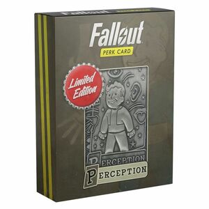 Fanattik Fallout Limited Edition Perk Card Perception