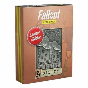 Fanattik Fallout Limited Edition Perk Card Agility