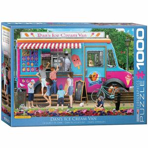 Eurographics Dan's Ice Cream Van Jigsaw Puzzle 1000 Pieces