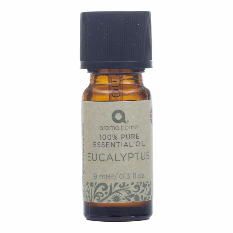 Aroma Home Eucalyptus Essentials Range Pure Essential Oil 9ml