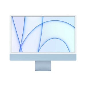 Apple iMac 24-Inch Retina 4.5K Apple M1 Chip with 8-Core CPU/GPU/8GB/256GB 4 Ports Blue English