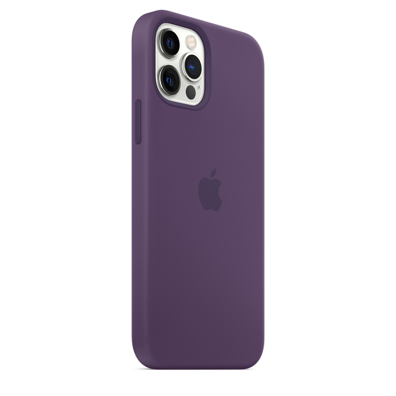 Apple Silicone Case with MagSafe Amethyst for iPhone 12 Pro/12
