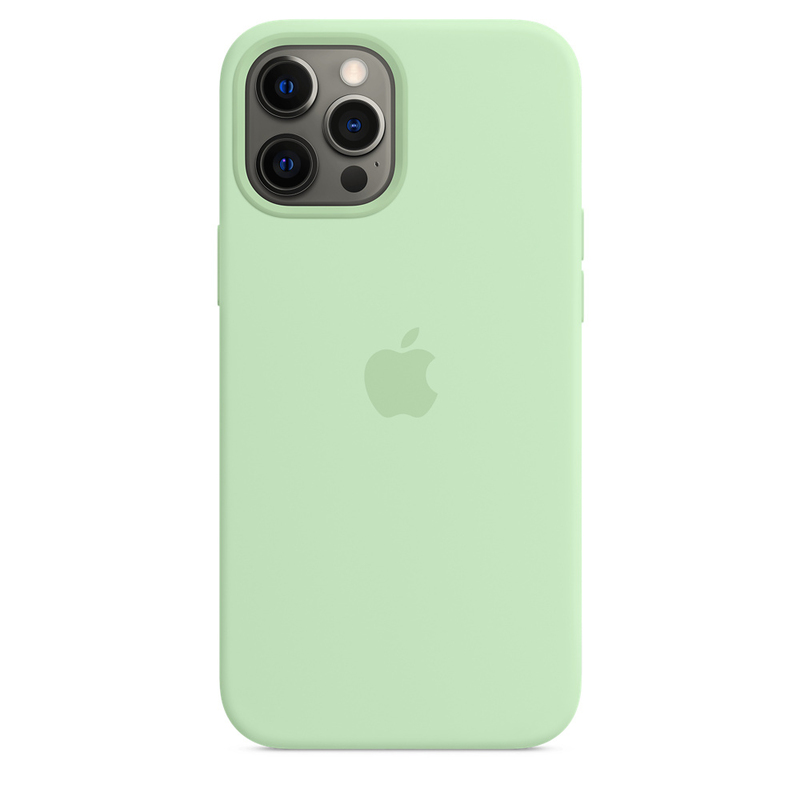 Apple Silicone Case with MagSafe Pistachio for iPhone 12 Pro Max