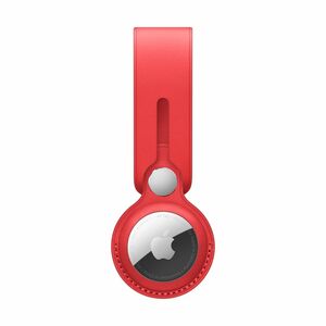 Apple Airtag Leather Loop (Product)Red