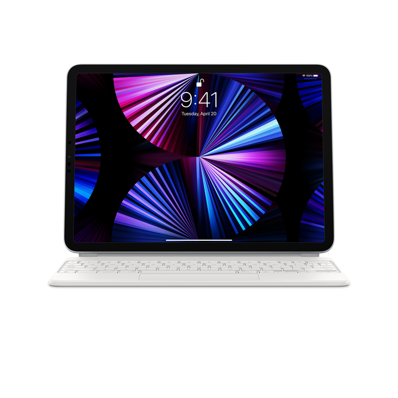 Apple Magic Keyboard for iPad Pro 11-Inch 3rd Gen/iPad Air 4th Gen US English White