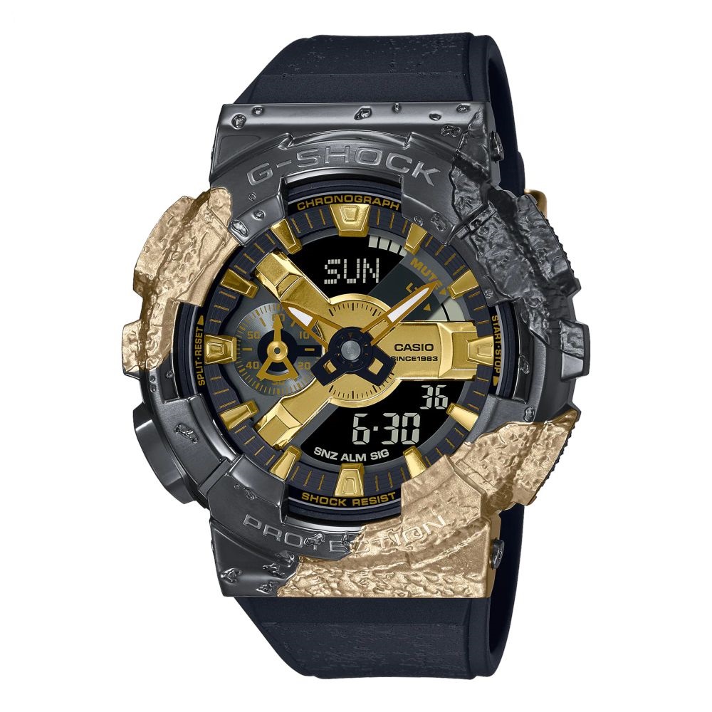 Casio G-Shock GM-114GEM-1A9DR Men's Digital Watch - Black & Golden