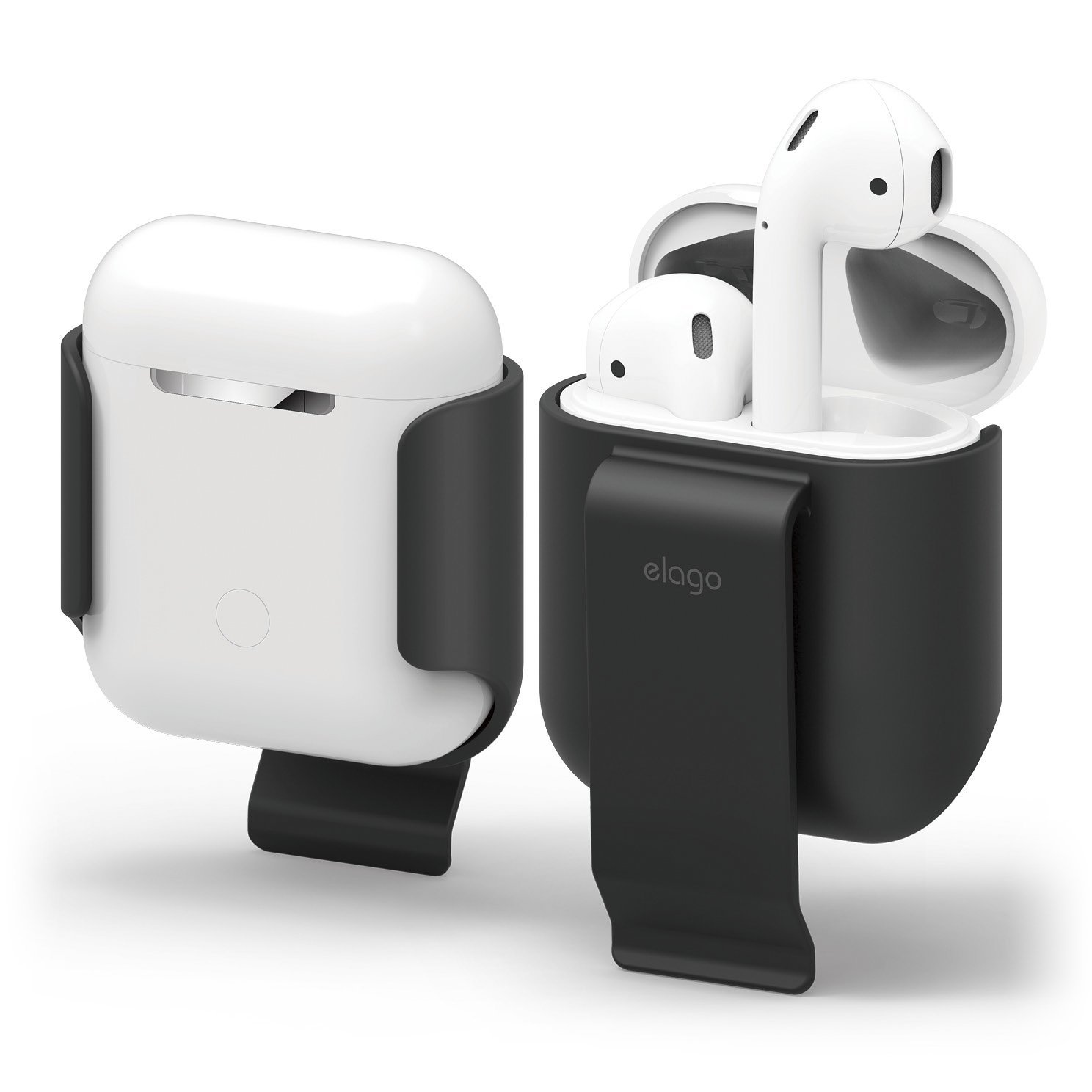 Elago Carrying Clip Black for AirPods