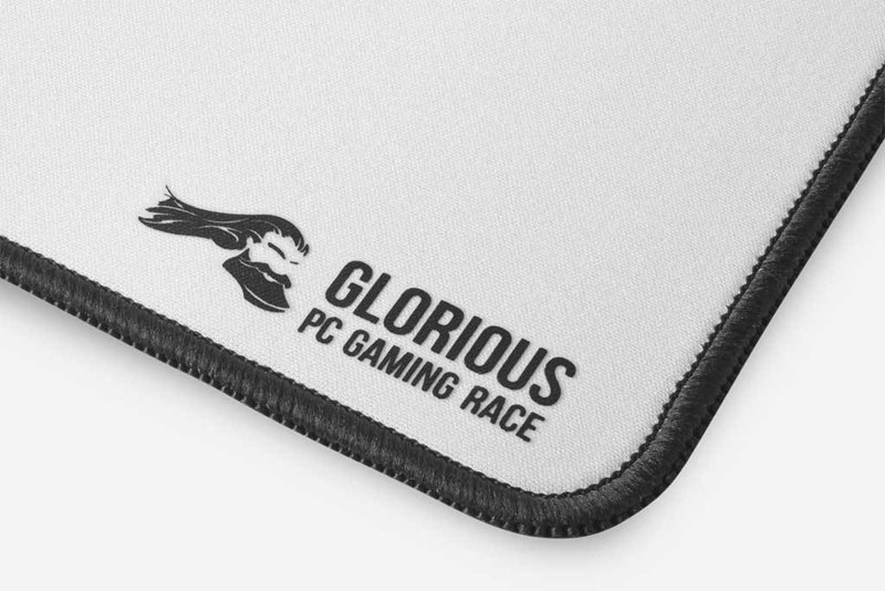 Glorious Extended Gaming Mouse Pad 2XL White Edition 18x36-Inch