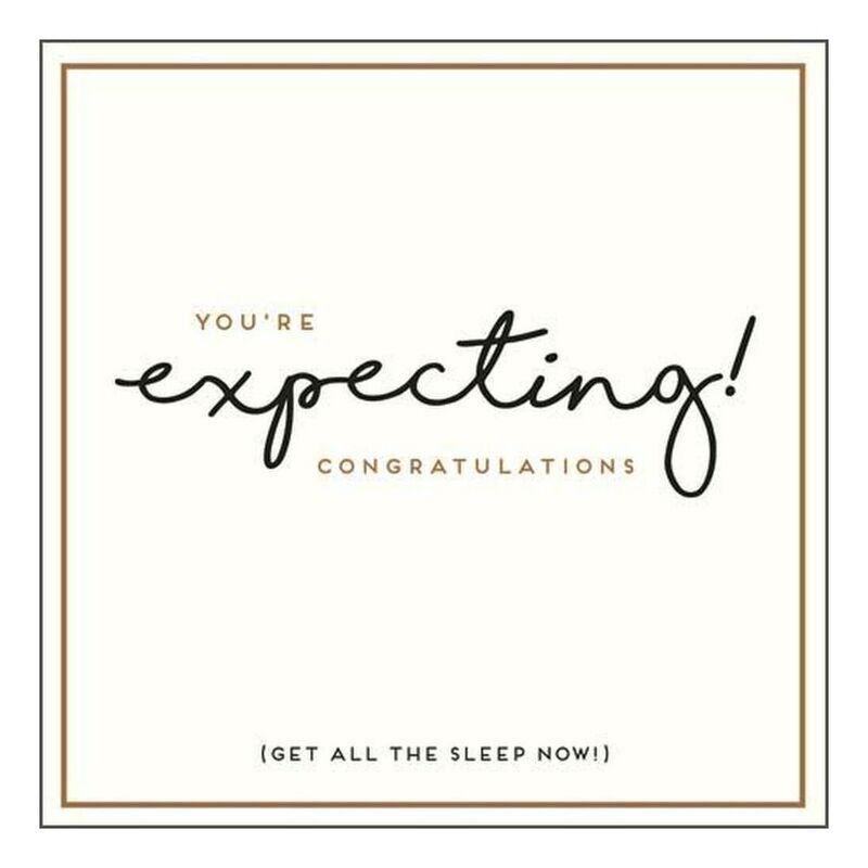 Alice Scott You're Expecting Sleep Now Greeting Card (160 x 156mm)