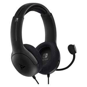 PDP LVL40 Black Wired Gaming Headset for Nintendo Switch
