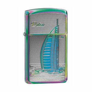 Zippo 20493 AE181980 Slim Spectrum Burj Al Arab Lighter