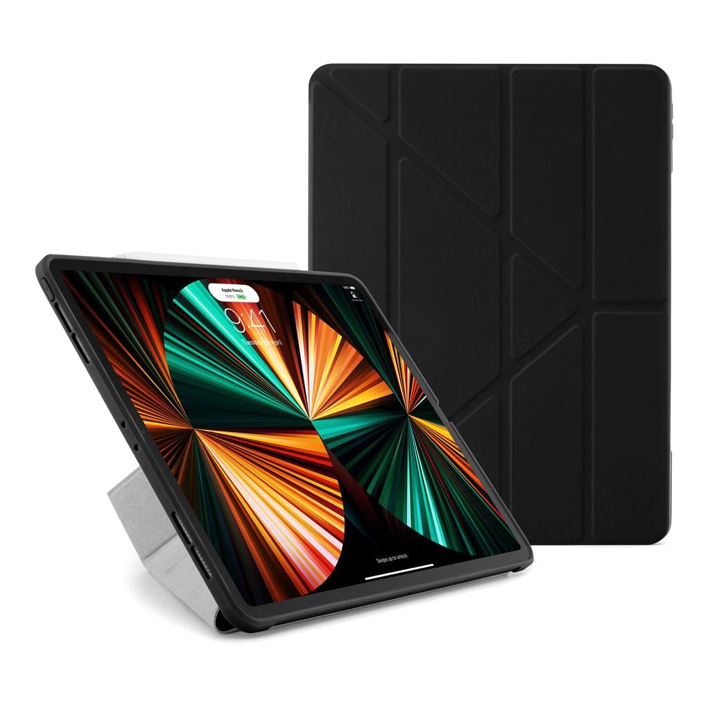 Pipetto Origami No1 Original Tpu Case for iPad Pro 12.9 2021 Black