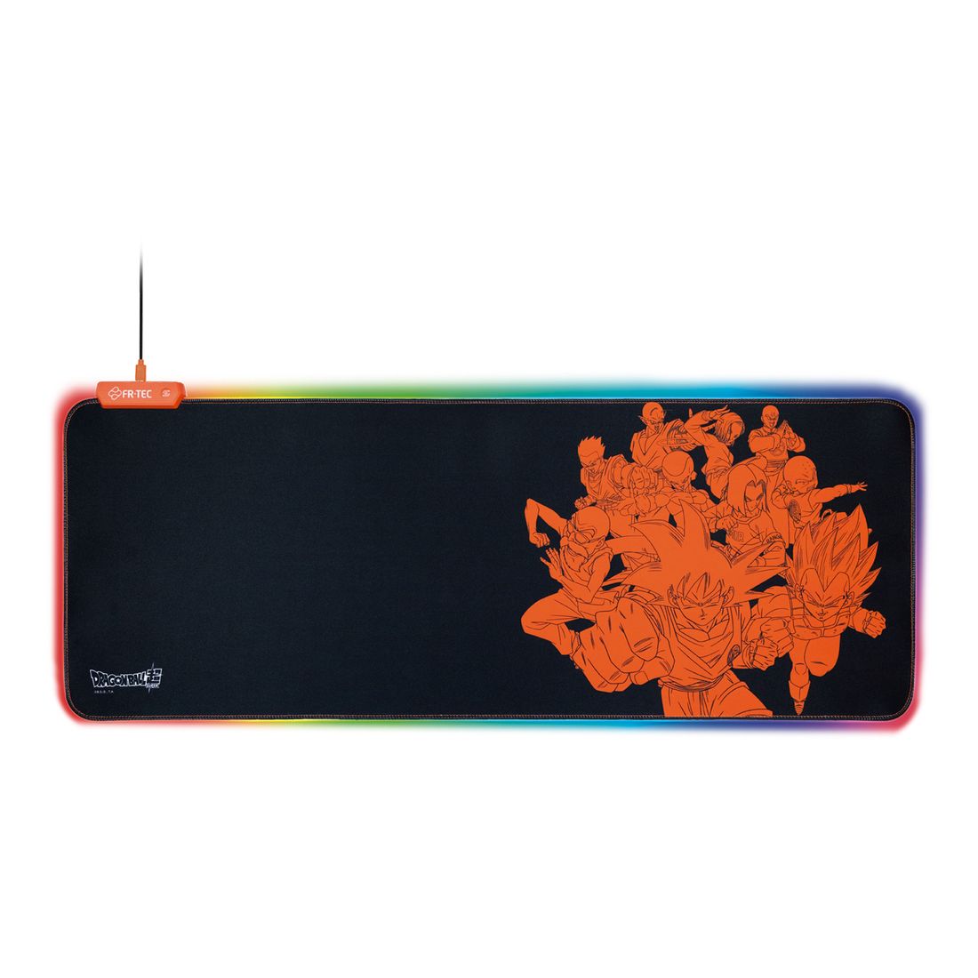 FR-TEC PC Dragon Ball Super RGB Mousepad Goku (80 x 30 x 0.3 cm)