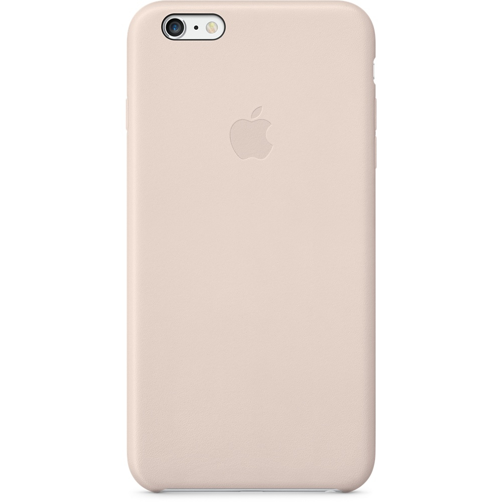 Apple Leather Case Soft Pink iPhone 6 Plus