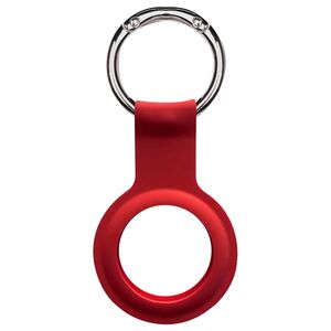 Devia Airtag Silicone Key Ring Red