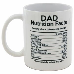 I Want It Now Nutrition Dad Mug