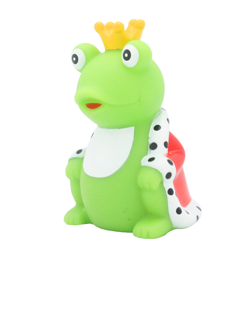 Lilalu Frog King with Cape Rubber Duck