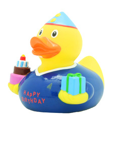 Lilalu Birthday Boy Rubber Duck