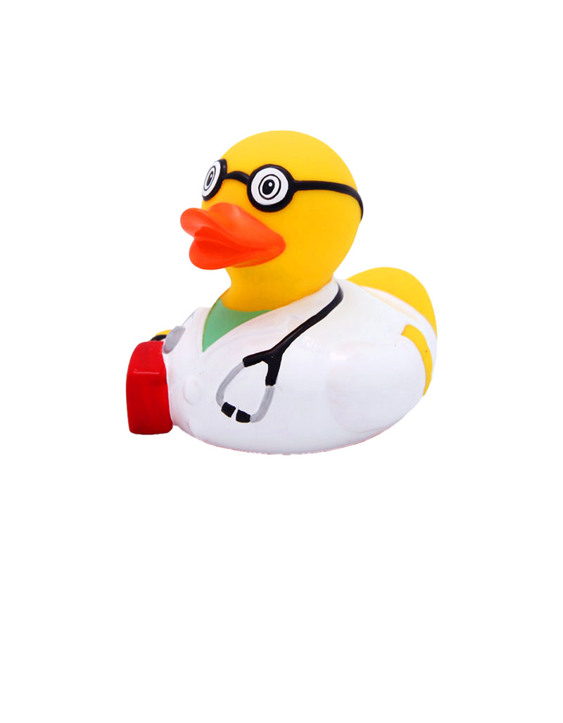 Lilalu Emergency Doc Rubber Duck