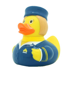 Lilalu Stewardess Rubber Duck