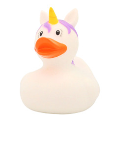 Lilalu Unicorn White Rubber Duck