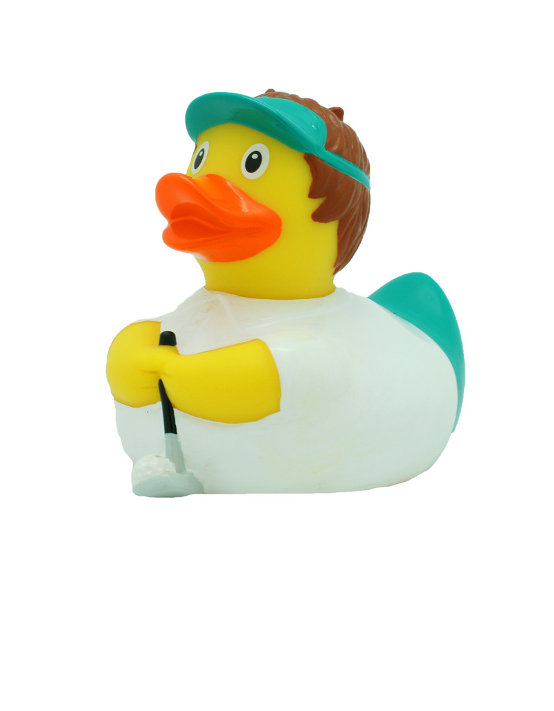 Lilalu Golfer Rubber Duck