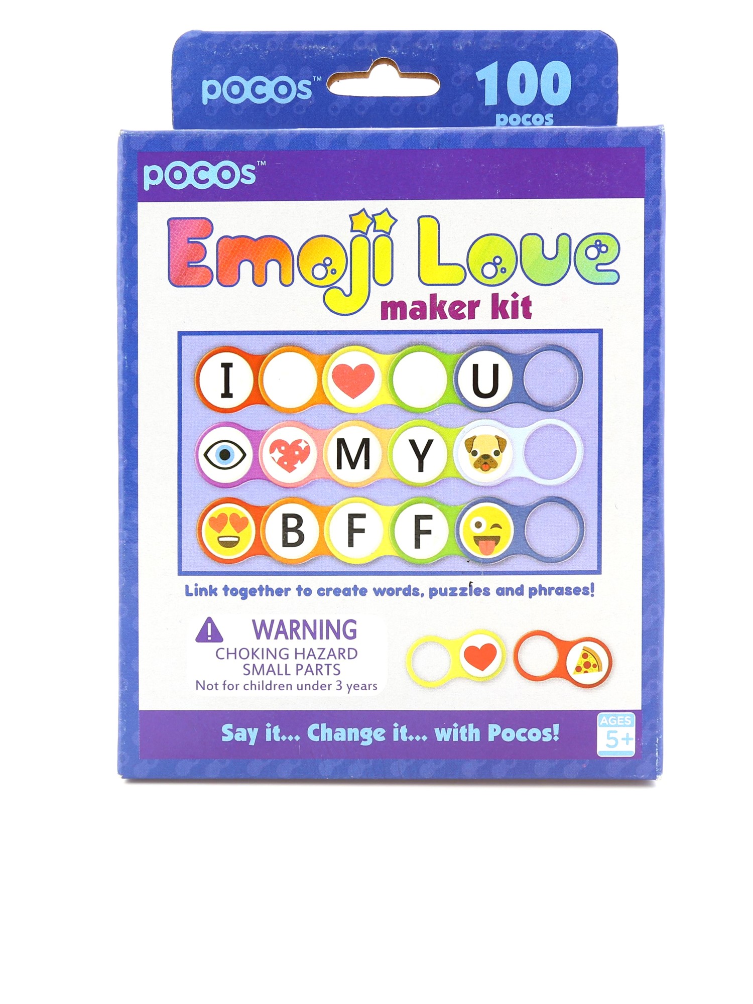 Pocos Emoji Love Maker Kit Medium (100 Piece)