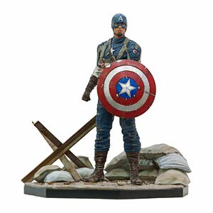 Iron Studios Marvel Captain America The 1St Avenger 1/10 Scale Statue