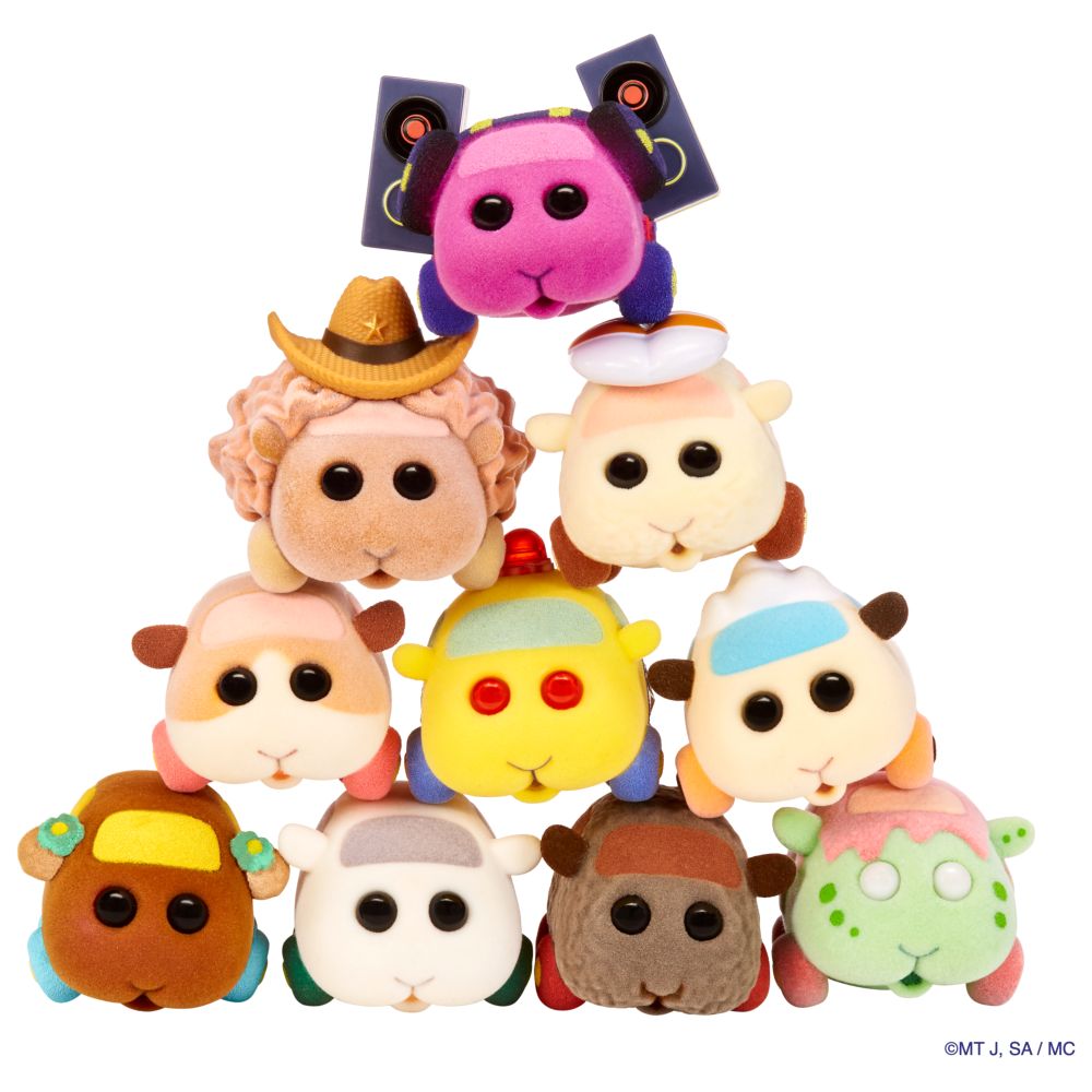 Pui Pui Molcars 2.5 Inch Figures Mystery Pack Assorted