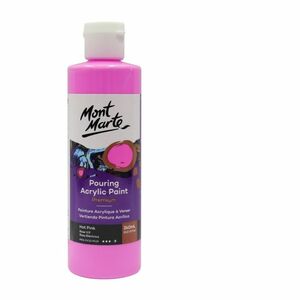Mont Marte Pouring Acrylic 240Ml Hot Pink