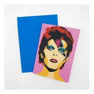 Art Wow David Bowie A6 Greeting Card