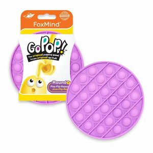 Foxmind Games Go Pop! Roundo Popping Game - Purple