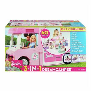 Barbie 3 In 1 Dreamcamper Doll Vehicle