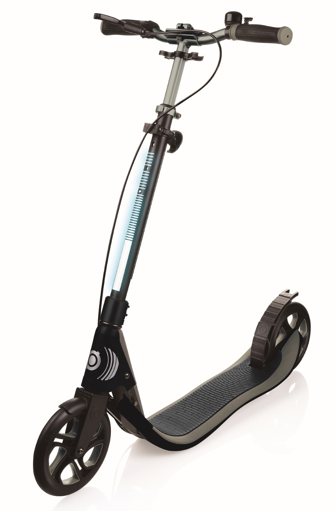 Globber One NL 205 Deluxe Titanium Lead Grey Foldable Scooter
