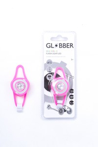 Globber Safety Flash Light Neon Pink for Scooter