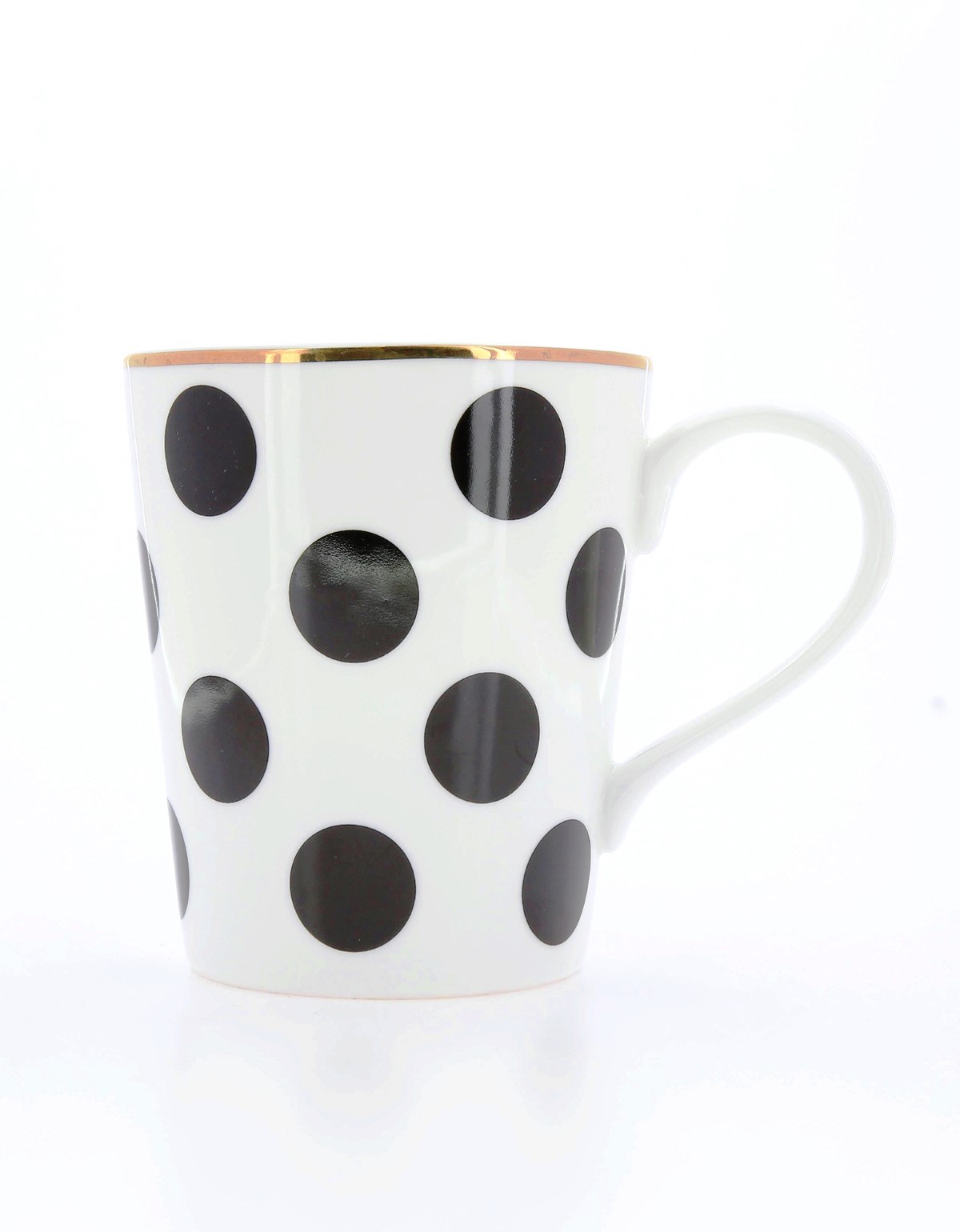 Miss Etoile Coffee Mug Black Dots