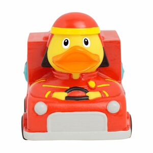 Lilalu Fire Car Rubber Duck