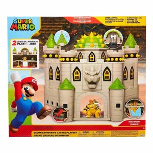 World Of Nintendo Nintendo Deluxe Bowser's Castle Playset