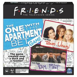 Spin Master Friends The Tv Series Trivia The One With The Apartment Bet Game