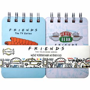 Blue Sky Studios Friends Mini Wirebound Notebooks (Pack of 2)