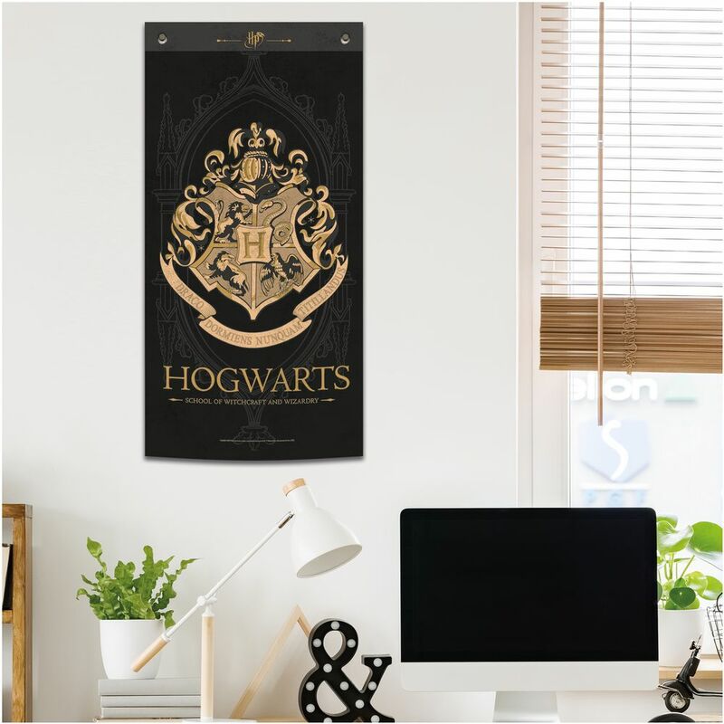 Blue Sky Studios Harry Potter Wall Banner Black 95 x 47 cm