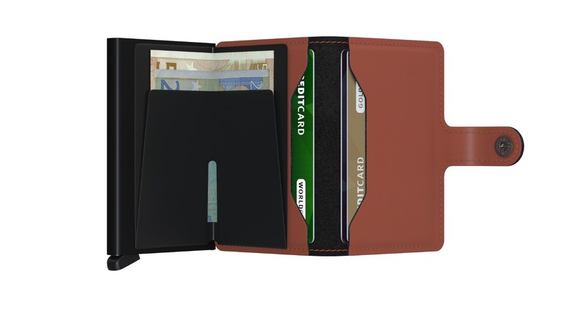 Secrid Mini Wallet Matte Brick/Black