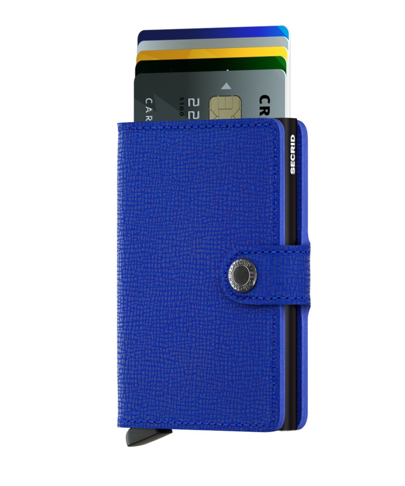 Secrid Mini Wallet Crisple Blue/Black