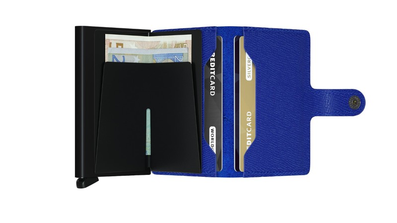 Secrid Mini Wallet Crisple Blue/Black