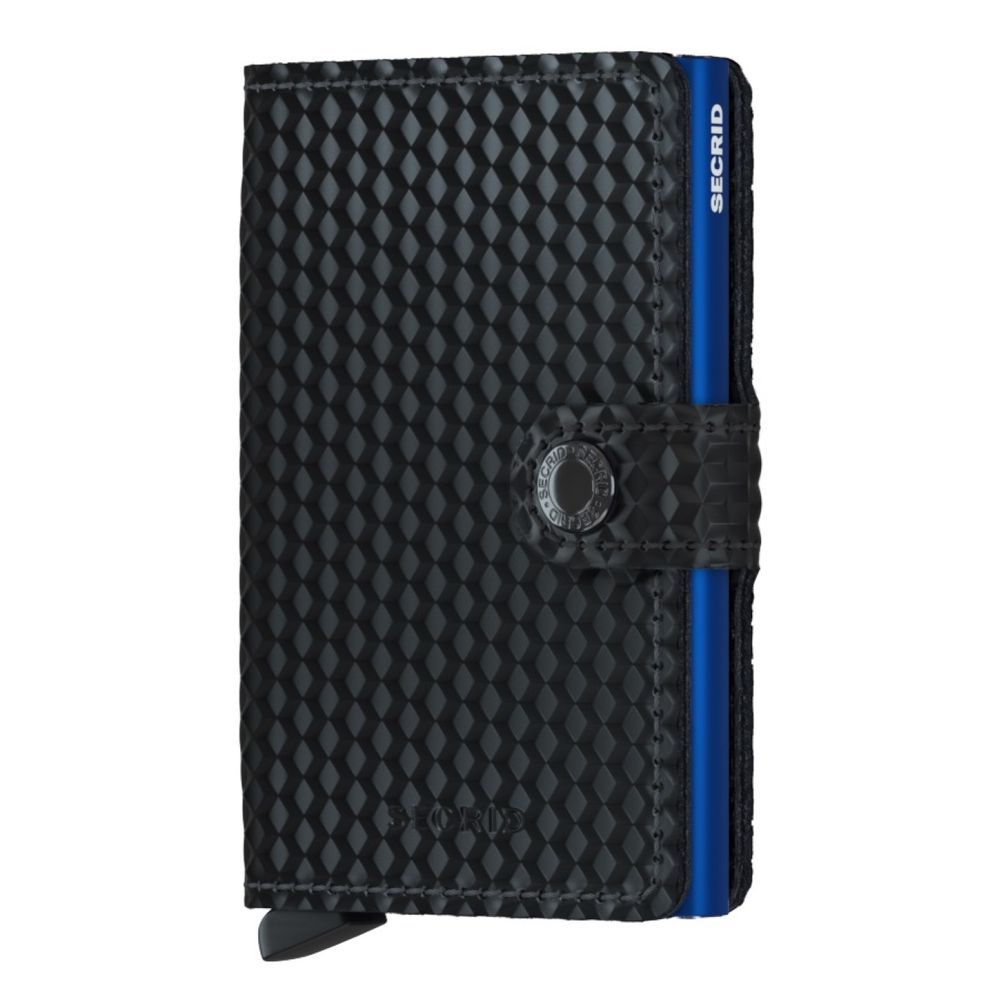 Secrid Mini Wallet Cubic Black/Blue