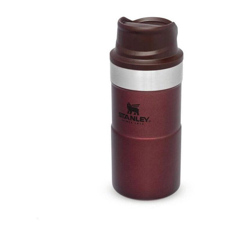 Stanley Classic Trigger Action Travel Mug Wine Red 250ml