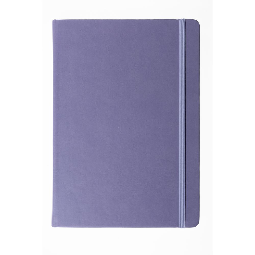 Collins Debden Legacy Feint Ruled A5 Notebook Purple