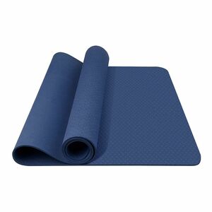 Just Nature Single Layer Yoga Mat Dark Blue 6mm Thick (183 x 61 cm)