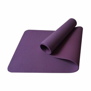 Just Nature Single Layer Yoga Mat Purple 6mm Thick (183 x 61 cm)